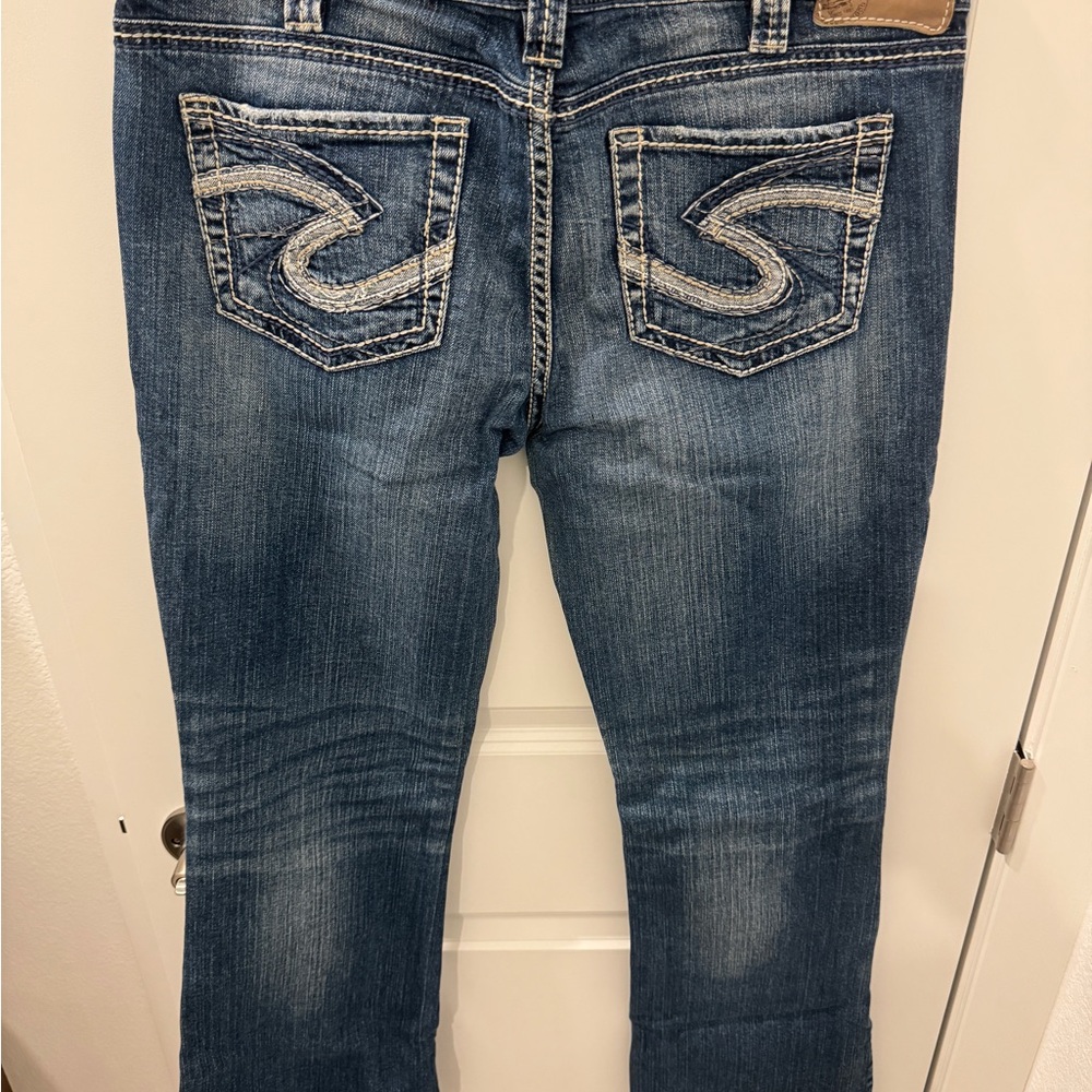 Silver Jeans Women's Blue Boot Cut Jeans - Picture 2 of 4